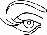 Eyeball Clipartmag Senses Peoples sketch template
