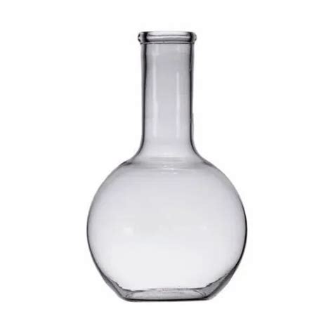 borosilicate glass flat bottom flask  chemical laboratory capacity