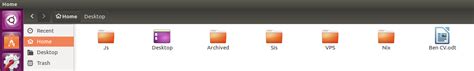 desktop    safely delete  desktop folder icon   home folder  ubuntu