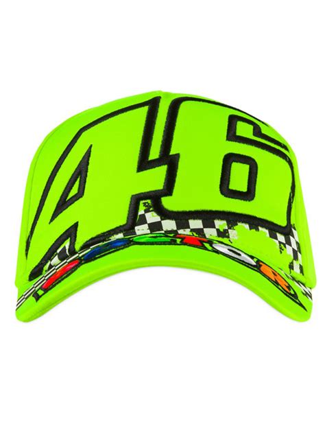 Valentino Rossi Vr46 Classic Adults 46 The Doctor Cap Yellow