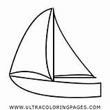 Barco Vela Sailboat Ultracoloringpages sketch template