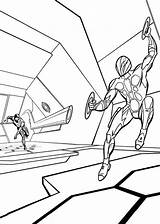 Coloring Tron Pages Blade Legacy Dodging Light Flynn Proud Kevin Son Color His Getcolorings 42kb sketch template