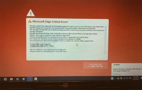 microsoft edge critical error microsoft community