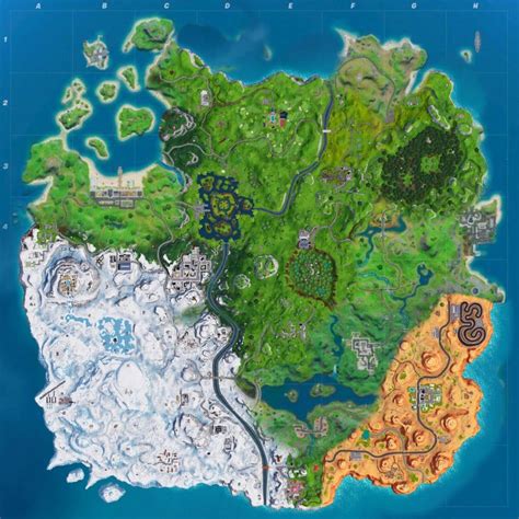 fortnite crean  increible diseno del mapa  mezcla el actual  el del capitulo