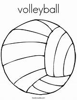 Volleyball Coloring Pages Popular sketch template