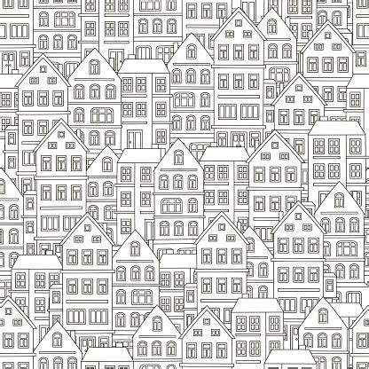 pattern house stock illustration  image  istock