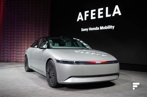 voici la voiture electrique de sony elle se nomme afeela