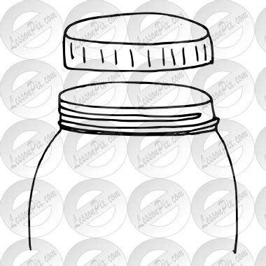lid outline  classroom therapy  great lid clipart
