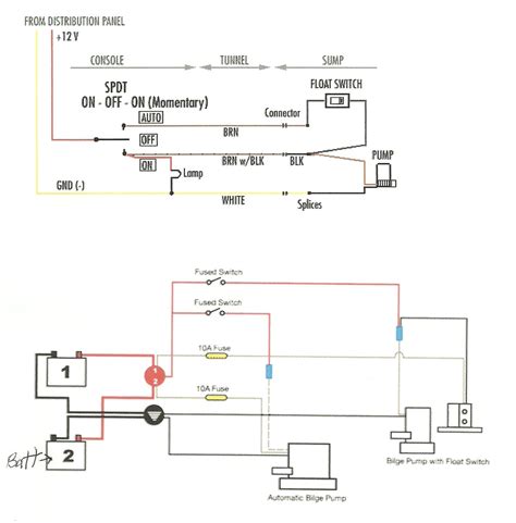 shoreline marine bilge pump   switch wiring diagram   switch wiring diagram schematic