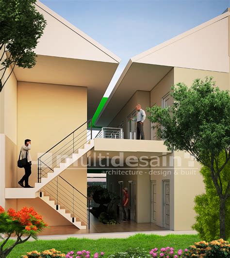 rumah kos desain minimalis  bogor multidesain arsitek