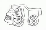 Coloring Toy Pages Truck Dump Kids Trucks Transportation Wuppsy Choose Board Printables sketch template