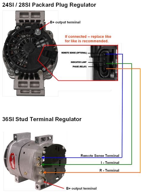 alternator delco style  wiring diagram wiring diagram pictures