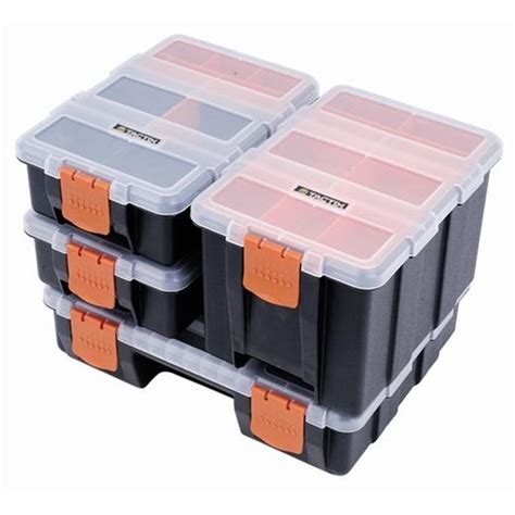 10 Find Tactix 4 Piece Storage Box Organiser Set At Bunnings Warehouse