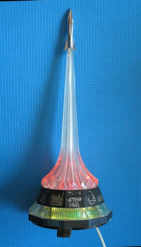 rocket bed russian night lamp ussr space bed light