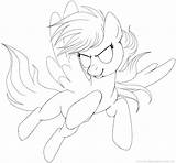 Pony Little Pegasus Coloring Template Drawing Pages Mlp Deviantart Books Diy Lineart Orig01 Getcolorings Getdrawings Paintingvalley Collection sketch template