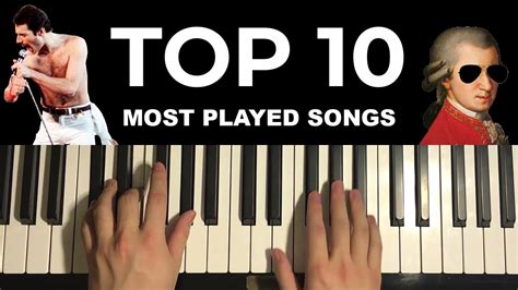 top   played songs  piano youtube