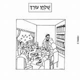 Orech Shulchan Seder Order Family sketch template