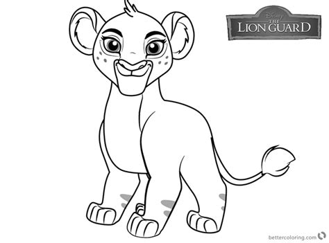 mand  hyenas lion guard janja coloring pages coloring pages
