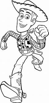 Woody Toy Coloring Story Andy Pages Buzz Clipart Library sketch template