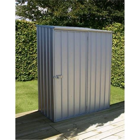 premier zinc metal garden shed