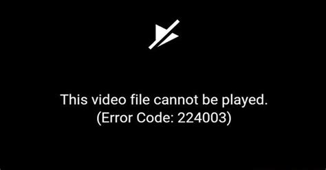solution error code   video file   played techquack