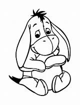 Winnie Pooh Disney Coloring Pages Dessin Coloriage Kids Ourson Baby Couleur Children Colouring Pour 1684 Coloriages Eeyore Book Character Print sketch template