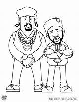 Hip Rappers Dokument Hiphop Getcolorings Ironlak sketch template
