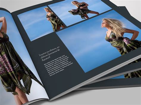 photobook portfolio artbook template behance