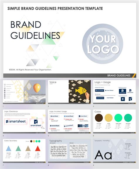 simple brand guidelines template