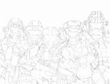 Halo Spartan Pages Coloring Getdrawings Getcolorings sketch template