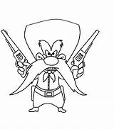 Looney Tunes Bigotes Yosemite Bigote Toons Speedy Gonzales Pirate Paginas Ahiva Yosimite Coloringhome sketch template