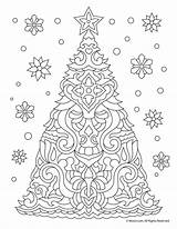 Coloring Christmas Adult Pages Printable Print Adults Tree Printables Activities Sheets Kids Children Mandala Beautiful Choose Board sketch template