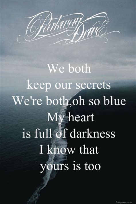 parkway drive blue   grey metalcore lyrics band quotes quotes lyrics