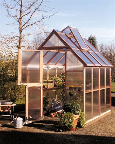 Greenhouse Kit Mt Hood 6 X8 Lawn And Garden Sheds