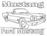 Coloring Mustang Pages Ford Car Draw F250 Printable Convertible Getcolorings Power High Color sketch template