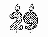 29 Coloring Years Old Birthday Coloringcrew sketch template