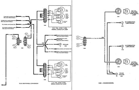 chevy tail light electrical diagram electrical diagram chevy silverado trailer wiring