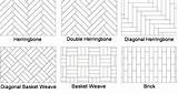 Patterns Herringbone Pattern Floor Tile Double Tiles Parquet Fishbone Basket Diagonal Wood Brick Top Floors Square Types Google Weave Search sketch template