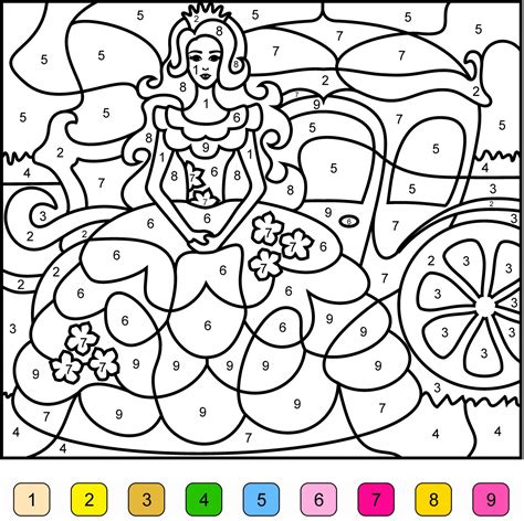 color  number anime worksheets  coloring