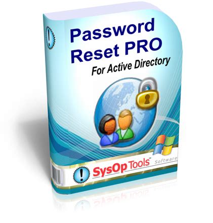 password reset pro sysop tools software  active directory management