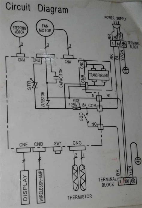 wiring diagram  electric stand fan wirgram