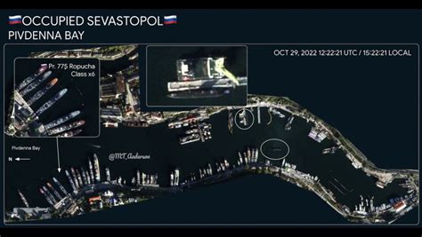 satellite photo  sevastopol harbor   usv drone attack    day