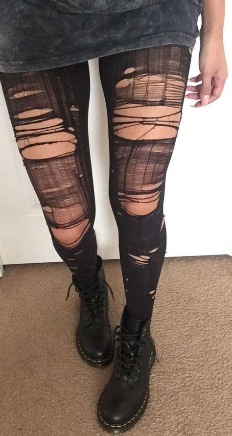 The 25 Best Ripped Tights Ideas On Pinterest Punk Rock Hair 2000s