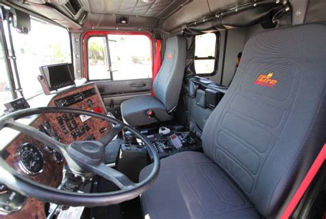 international paystar wildland firefighting apparatus cab fire trucks truck interior classic