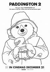 Paddington Bear sketch template