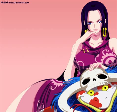 one piece boa hancock by khalilxpirates on deviantart