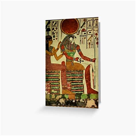 Ancient Egyptian Greeting Cards Redbubble