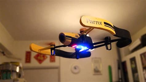 parrot bebop drone led part testing youtube