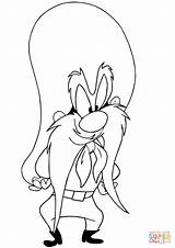 Looney Tunes Sam Coloring Yosemite Pages Clipart Drawing Printable Tune Daffy Duck Characters Cartoon Getdrawings Silhouette Cartoons Supercoloring Dot Puzzle sketch template