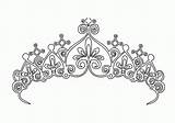 Princesse Couronne Tiara Coroa Crowns Rainha Bubakids Coronas Realeza Tiaras Tattoos Princesas sketch template